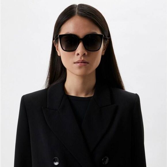 SALE! NEW Burberry BE4347 EMILY 501/87 Black Gradient Square Women Sunglasses main image 11